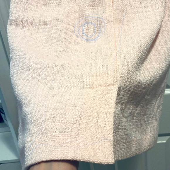 Pink Tweed Short sleeve Dress - Picture 11 of 11